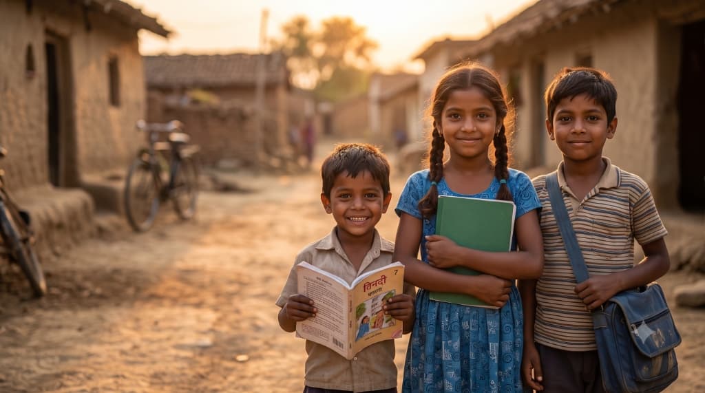 Children in an educational setting