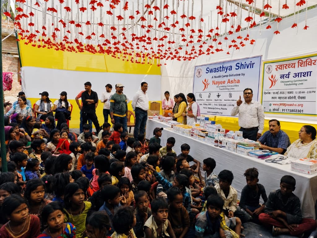 Community health and nutrition camp